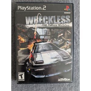 Wreckless: The Yakuza Missions PlayStation 2 PS2 Black Label Complete CIB